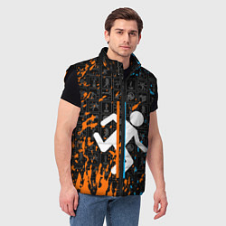 Мужской жилет PORTAL 2, цвет: 3D-черный — фото 2