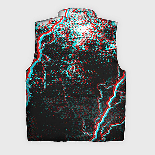 Мужской жилет DOOM ETERNAL GLITCH / 3D-Светло-серый – фото 2