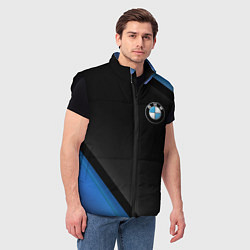 Мужской жилет BMW, цвет: 3D-черный — фото 2