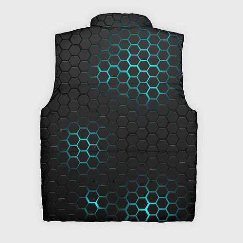Мужской жилет СТАЛЬНАЯ НЕОНОВАЯ БРОНЯ / 3D-Черный – фото 2
