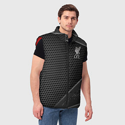 Мужской жилет Liverpool FC, цвет: 3D-красный — фото 2