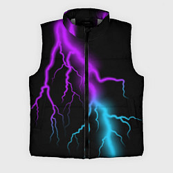 Мужской жилет МОЛНИЯ NEON, цвет: 3D-светло-серый