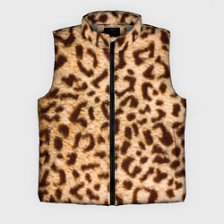 Мужской жилет Леопард, цвет: 3D-светло-серый