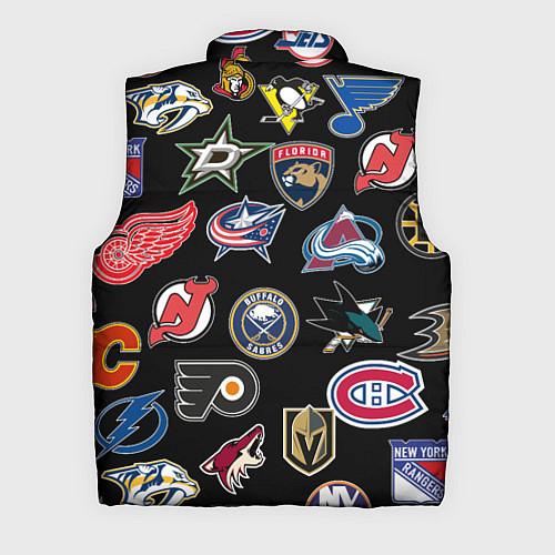 Мужской жилет NBA PATTERN / 3D-Черный – фото 2
