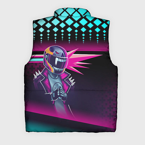 Мужской жилет НЕОНОВЫЙ ГОНЩИК / 3D-Черный – фото 2