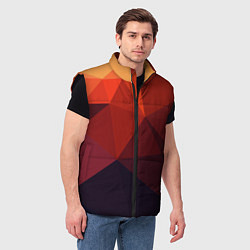 Мужской жилет Грани, цвет: 3D-черный — фото 2