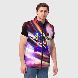 Мужской жилет SONIC, цвет: 3D-красный — фото 2