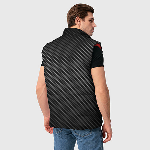 Мужской жилет MERCEDES CARBON / 3D-Красный – фото 4