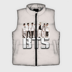 Мужской жилет BTS, цвет: 3D-светло-серый