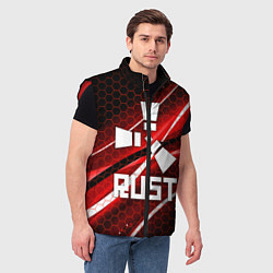 Мужской жилет RUST, цвет: 3D-красный — фото 2