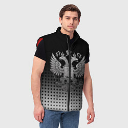 Мужской жилет Герб, цвет: 3D-красный — фото 2