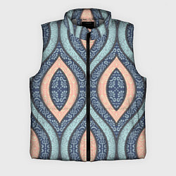 Мужской жилет Восточный орнамент, цвет: 3D-светло-серый