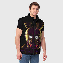 Мужской жилет FNAF 2, цвет: 3D-черный — фото 2