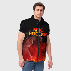 Мужской жилет МЧС России, цвет: 3D-черный — фото 2