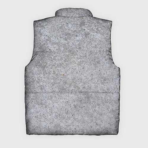Мужской жилет Серый бетон / 3D-Красный – фото 2