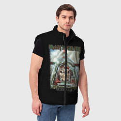 Мужской жилет Iron Maiden, цвет: 3D-черный — фото 2