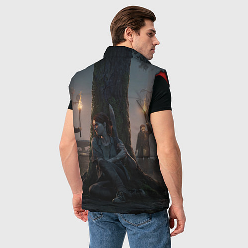 Мужской жилет The Last of Us part 2 / 3D-Красный – фото 4