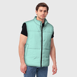 Мужской жилет Мятная Маска, цвет: 3D-черный — фото 2