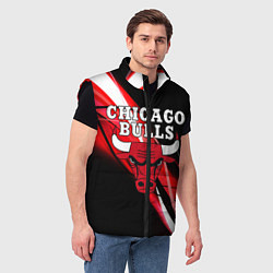 Мужской жилет CHICAGO BULLS, цвет: 3D-черный — фото 2