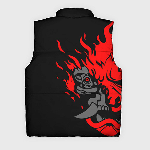 Мужской жилет CYBERPUNK 2077 SAMURAI / 3D-Светло-серый – фото 2