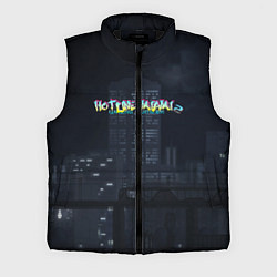 Мужской жилет HOTLINE MIAMI, цвет: 3D-черный