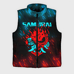 Мужской жилет CYBERPUNK 2077 SAMURAI, цвет: 3D-черный