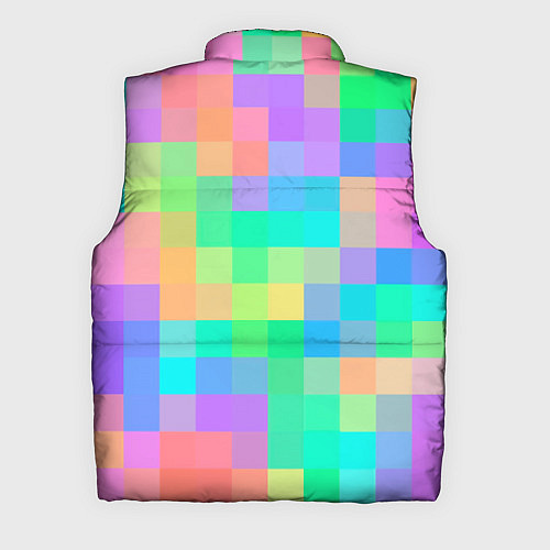 Мужской жилет Minecraft / 3D-Черный – фото 2