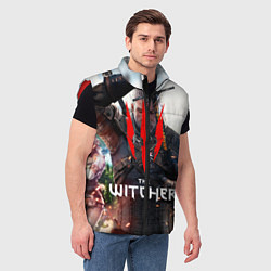 Мужской жилет The Witcher, цвет: 3D-красный — фото 2