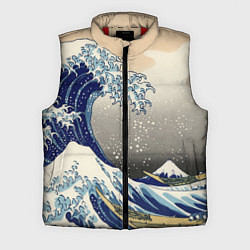 Мужской жилет ЯПОНСКАЯ КАРТИНА, цвет: 3D-красный