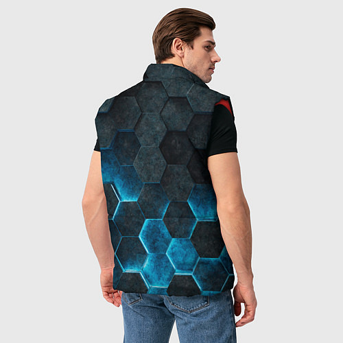 Мужской жилет Fairy Tail / 3D-Красный – фото 4