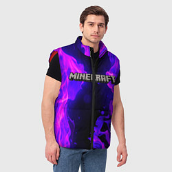 Мужской жилет MINECRAFT, цвет: 3D-красный — фото 2