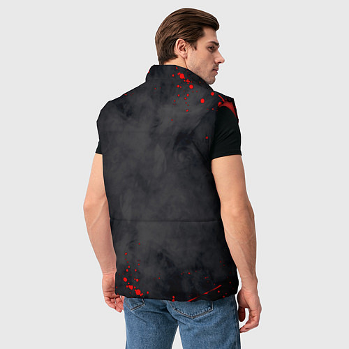 Мужской жилет Helltaker Logo Z / 3D-Красный – фото 4