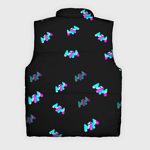 Мужской жилет Marshmello / 3D-Черный – фото 2
