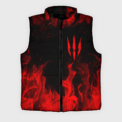 Мужской жилет ВЕДЬМАК 3 ГЕРАЛЬТ КОГОТЬ, цвет: 3D-черный