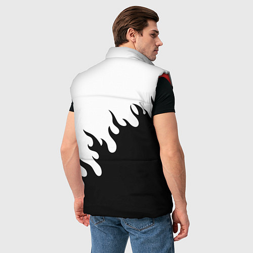 Мужской жилет BILLIE EILISH БИЛЛИ АЙЛИШ / 3D-Красный – фото 4