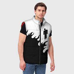 Мужской жилет BILLIE EILISH БИЛЛИ АЙЛИШ, цвет: 3D-красный — фото 2