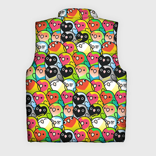 Мужской жилет Папуги / 3D-Черный – фото 2