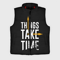 Мужской жилет Всё требует времени Z, цвет: 3D-красный