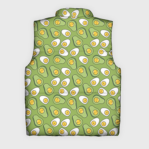 Мужской жилет Avocado and Eggs / 3D-Светло-серый – фото 2
