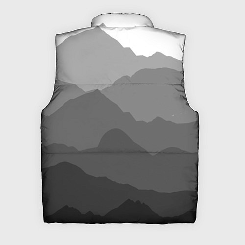 Мужской жилет Горы / 3D-Красный – фото 2