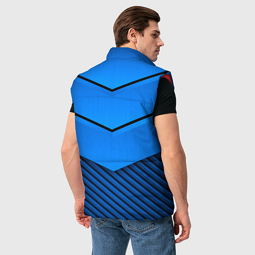 Мужской жилет CHEVROLET / 3D-Красный – фото 4