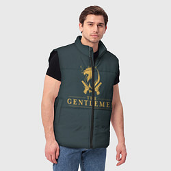 Мужской жилет Джентльмены, цвет: 3D-черный — фото 2