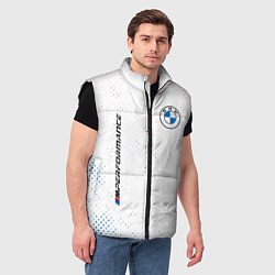Мужской жилет BMW БМВ, цвет: 3D-черный — фото 2