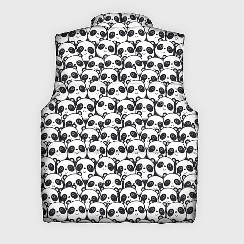 Мужской жилет ПАНДЫ / 3D-Черный – фото 2