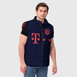 Мужской жилет FC Bayern Munchen, цвет: 3D-красный — фото 2