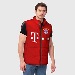 Мужской жилет FC Bayern Munchen, цвет: 3D-светло-серый — фото 2