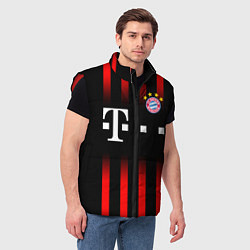 Мужской жилет FC Bayern Munchen, цвет: 3D-красный — фото 2