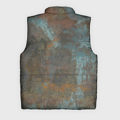 Мужской жилет Rusty Metal / 3D-Черный – фото 2