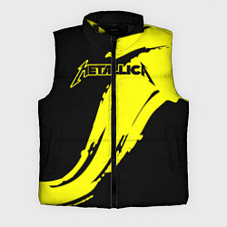 Мужской жилет Metallica, цвет: 3D-черный