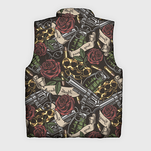 Мужской жилет Старая школа / 3D-Красный – фото 2